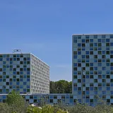 The International Criminal Court building in The Hague.